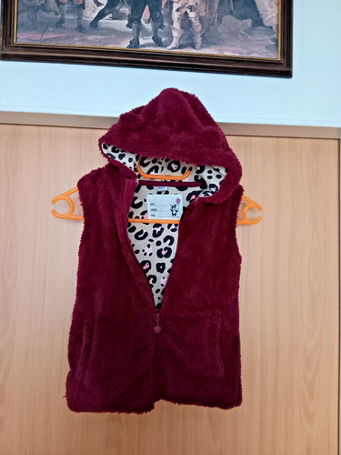 Warme kapuzenweste mit - kapuzenweste,