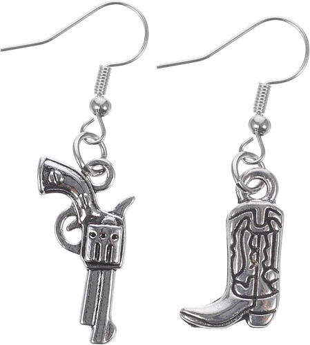 Cowgirl ohrringe cowboystiefel - cowgirl,