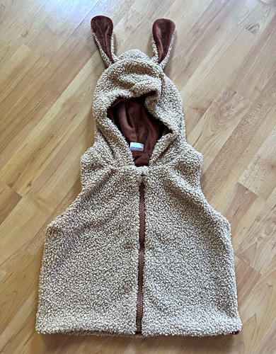 Teddy jacke mit kapuze ohren - jacke,